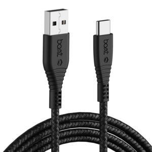 boAt Type-C Fast Charging Cable 3A 1.5M Braided USB Cable