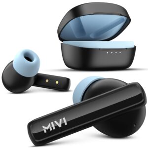 Mivi DuoPods Sync 60H Earbuds with AI-ENC, 13mm Drivers & BT 5.3